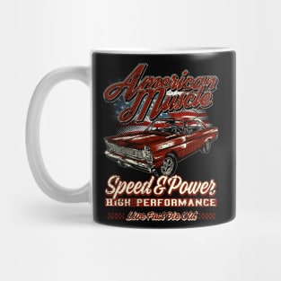 American Muscle Car Speed and Power IV Mug
